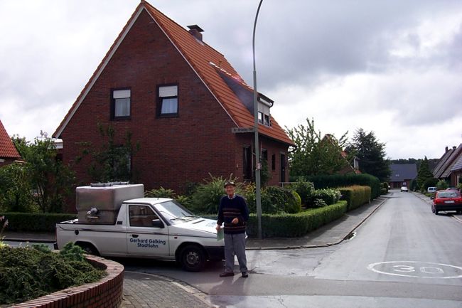 Frher hat ein Milchbauer die Haushalte beliefert