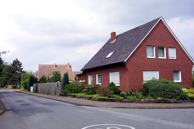 Ein schn gestalteter Vorgarten