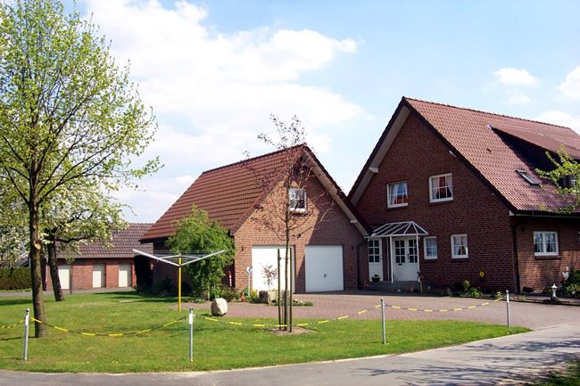 Ein hbsches Haus mit gepflegte Anlagen