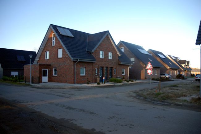 Hier sind hbsche neue Huser entstanden