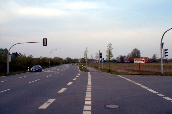Der Fu und Radweg am Westfalenring