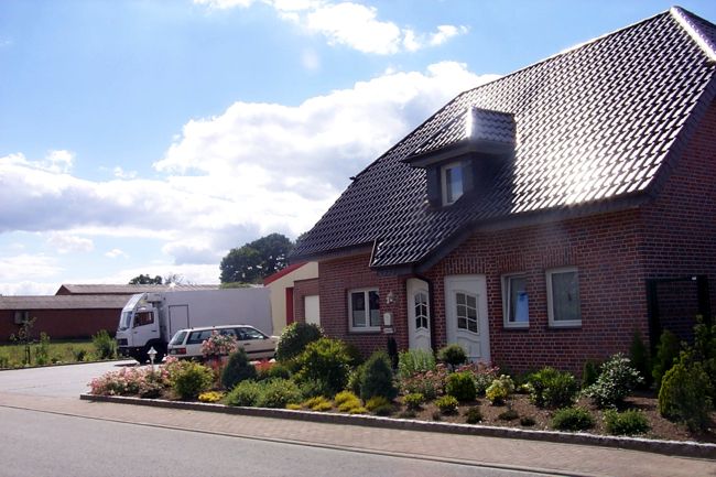 Ein hbsches Haus mit gepflegte Anlagen