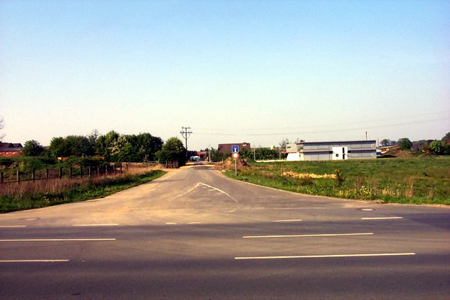 Blick in die Borsigstrae vor einigen Jahren